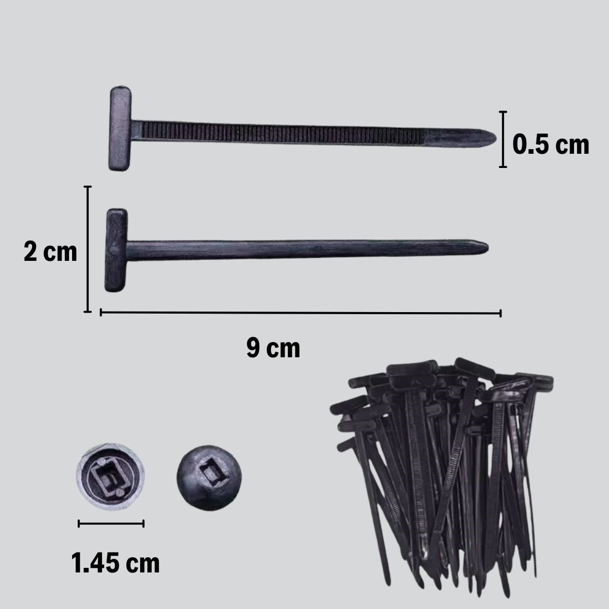 Plastik Bağlantı Elemanları 30lu Set (4887)
