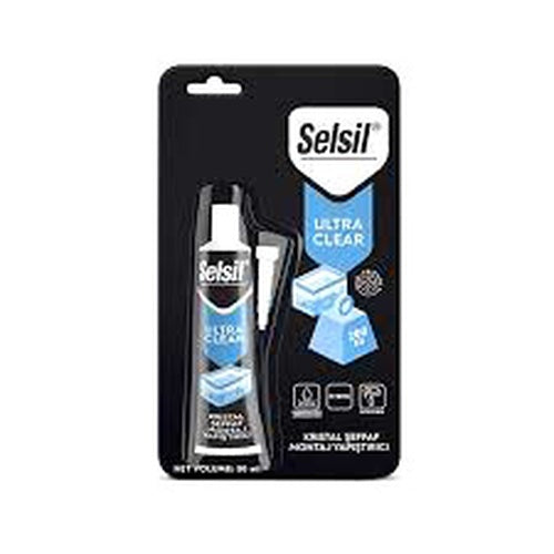 SELSİL ŞEFFAF MONTAJ YAPIŞTIRIC ULTRA CLEAR 50ML (4887)