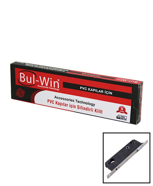 SİLİNDİRLİ PVC KAPI KİLİT P35MM (4887)