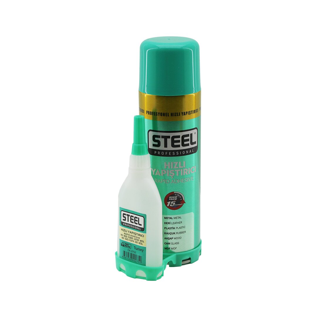 STEEL CK-2769 500ML+ 100GR HIZLI YAPIŞTIRICI (4887)