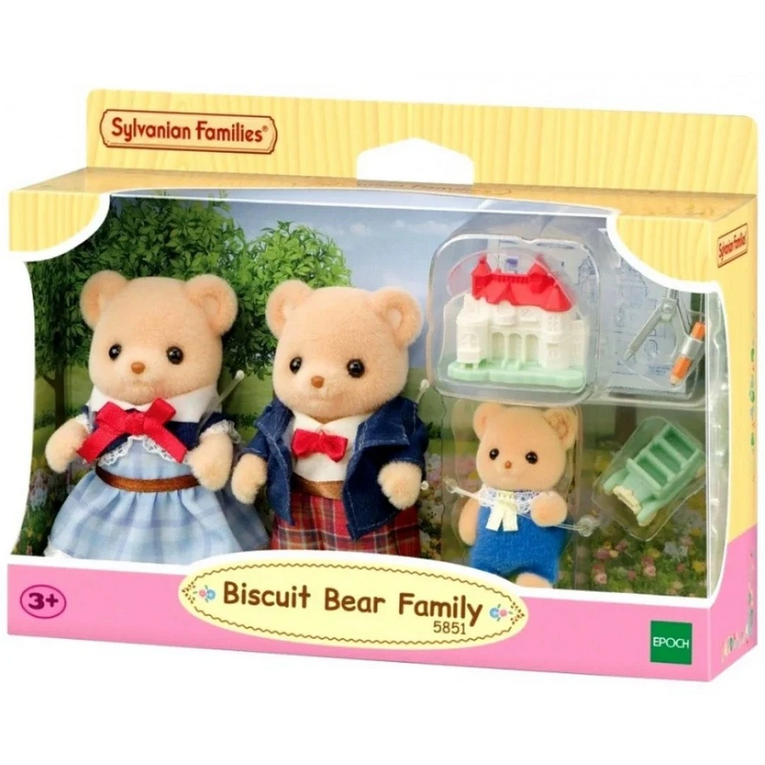Sylvanian Families Bisküvi Ayı Ailesi