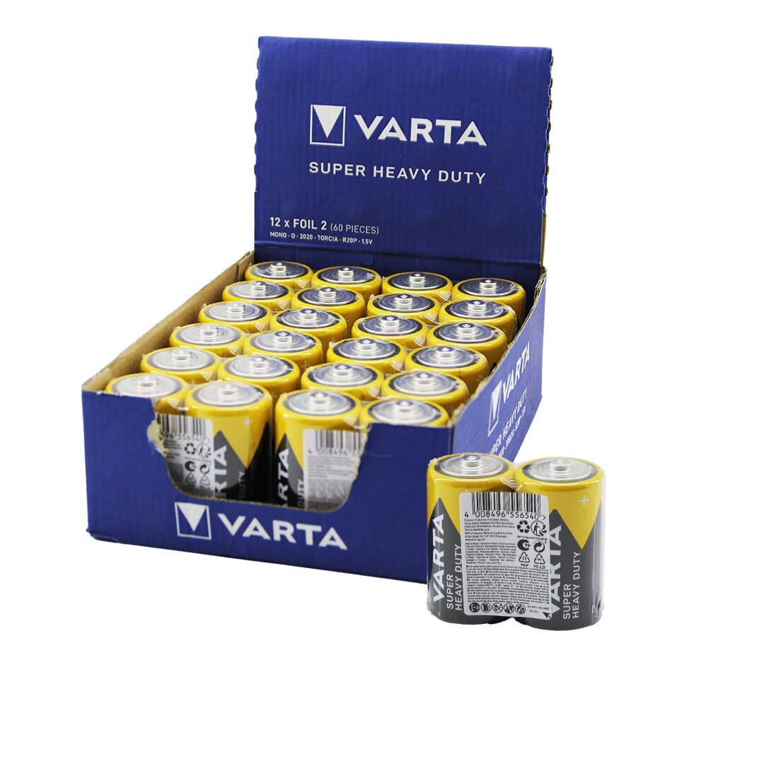 VARTA BÜYÜK PİL D 24PCS (4887)