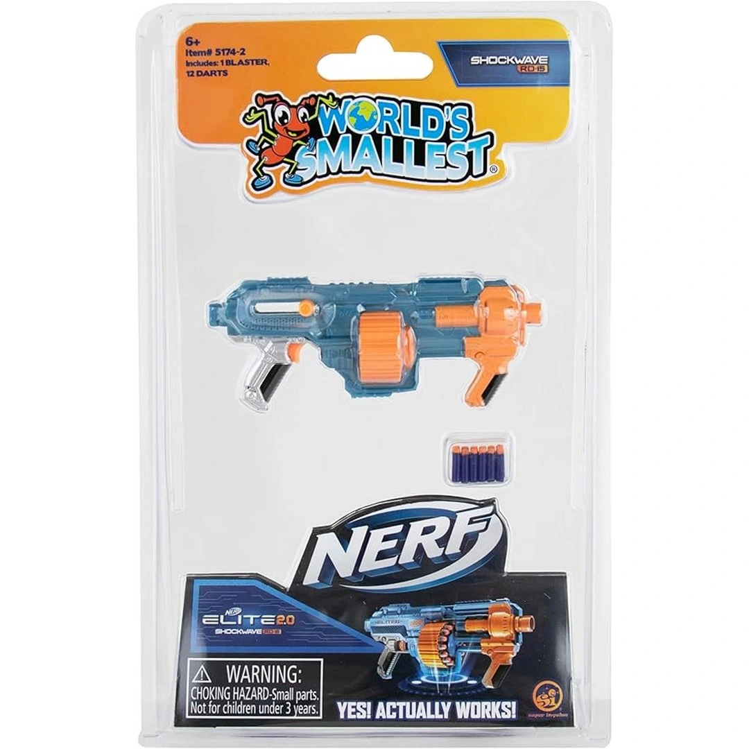 World's Smallest Nerf Seri 2 SUPR-5174-2 - Stokta Olan Gönderilir