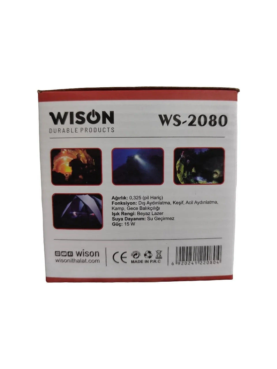 Ws-2080 Profesyonel Kafa Lambası 3000 Lümen 40 Watt (4887)