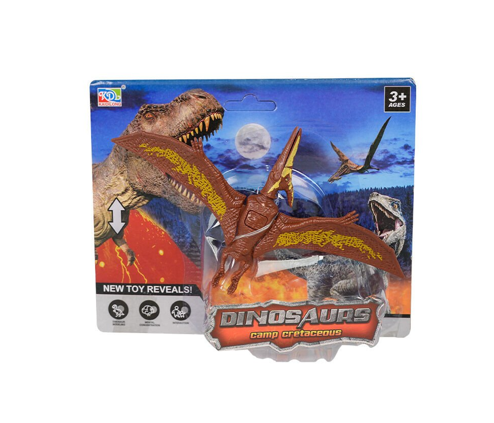 Hareketli Dinozor Figür Kahverengi Piterasaurus