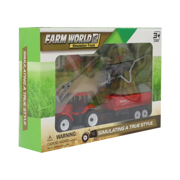 Farm World Traktörlü Çiftlik Seti