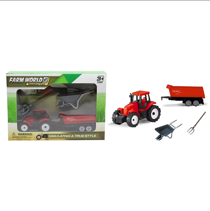 Farm World Traktörlü Çiftlik Seti