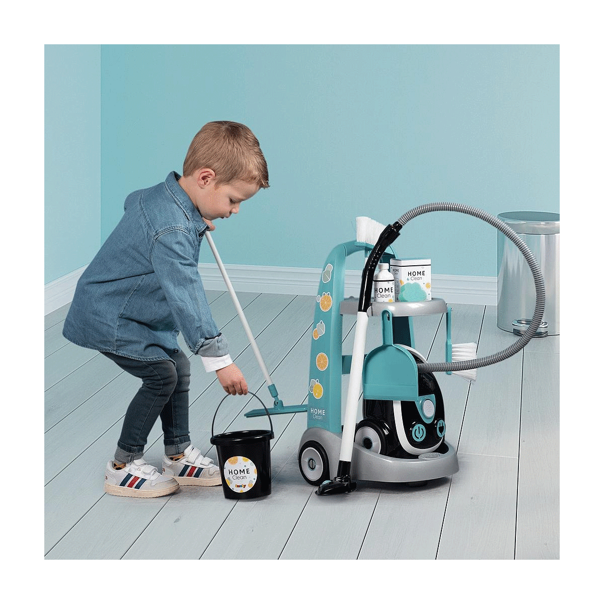7600330316 Cleaning trolley + vacuum cleaner - Simba