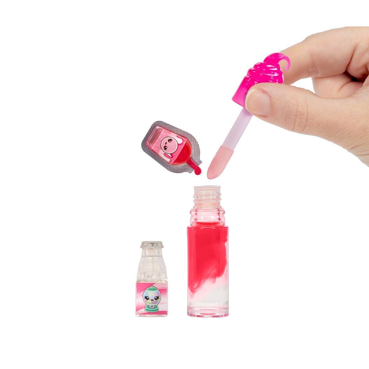 120711 Yummiland Bianca Bubblegum Bebeği ve Dudak Parlatıcısı - 1 Adet Stokta Olan Gönderilir