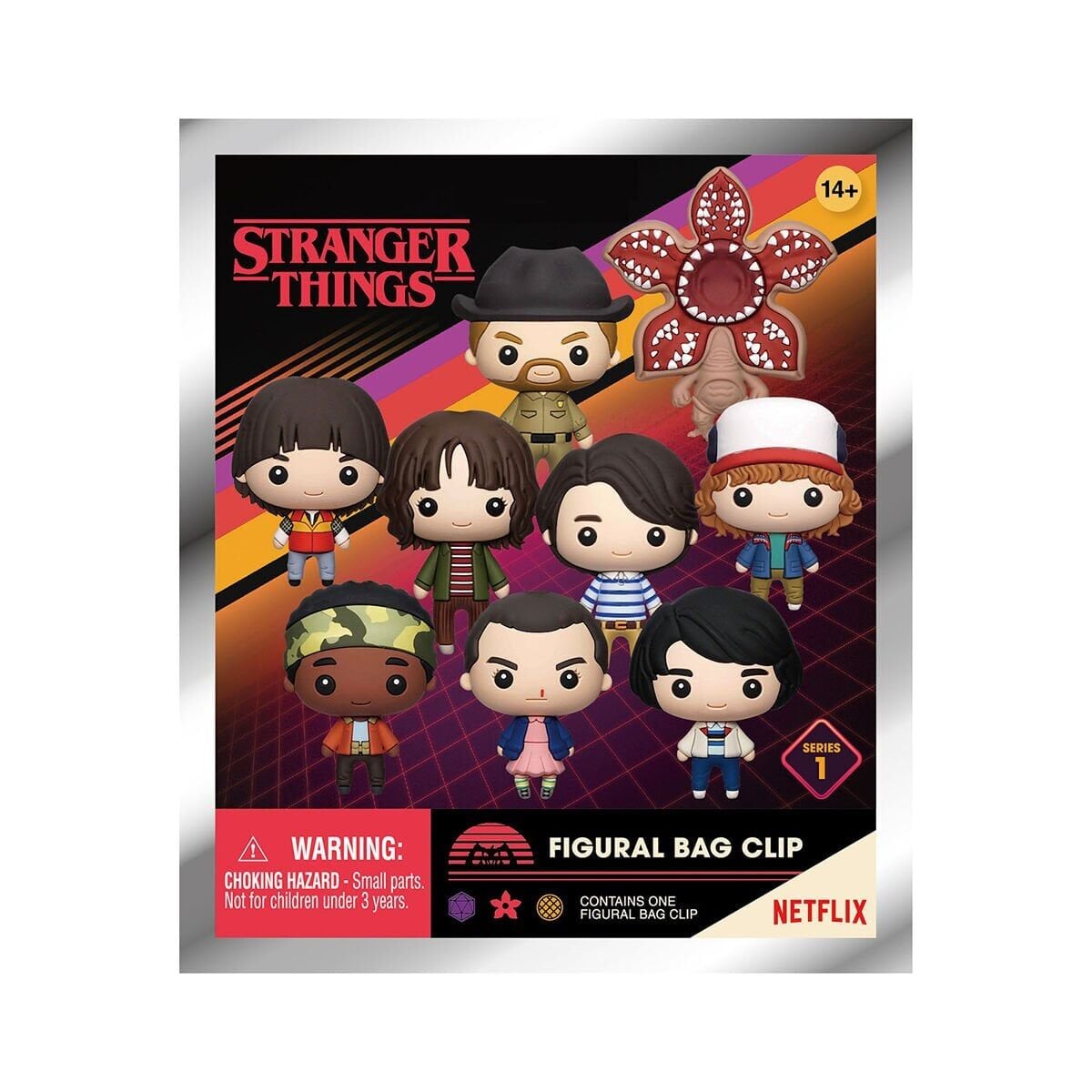 MONO32500 Monogram Stranger Things Klipsli Figür Seri 1  - Sürpriz Paket - 1 Adet Fiyatıdır