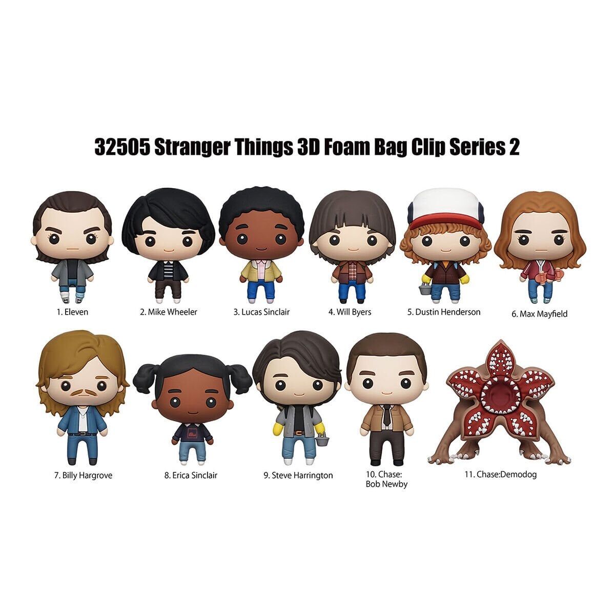 MONO32505 Monogram Stranger Things Klipsli Figür Seri 2 - Sürpriz Paket - 1 Adet Fiyatıdır