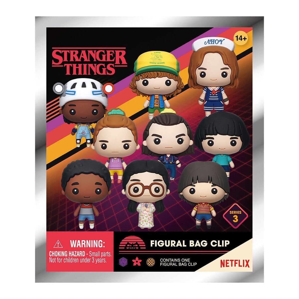 MONO32560 Monogram Stranger Things Klipsli Figür Seri 3  Sürpriz Paket - 1 Adet Fiyatıdır