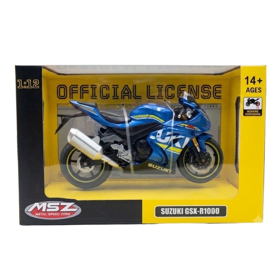 1/12 SUZUKİ GSX-R1000 Model Motosiklet