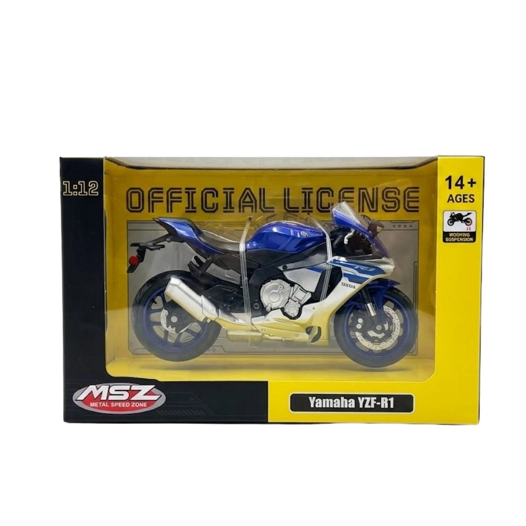 1/12 Yamaha YZF-R1 Model Motosiklet