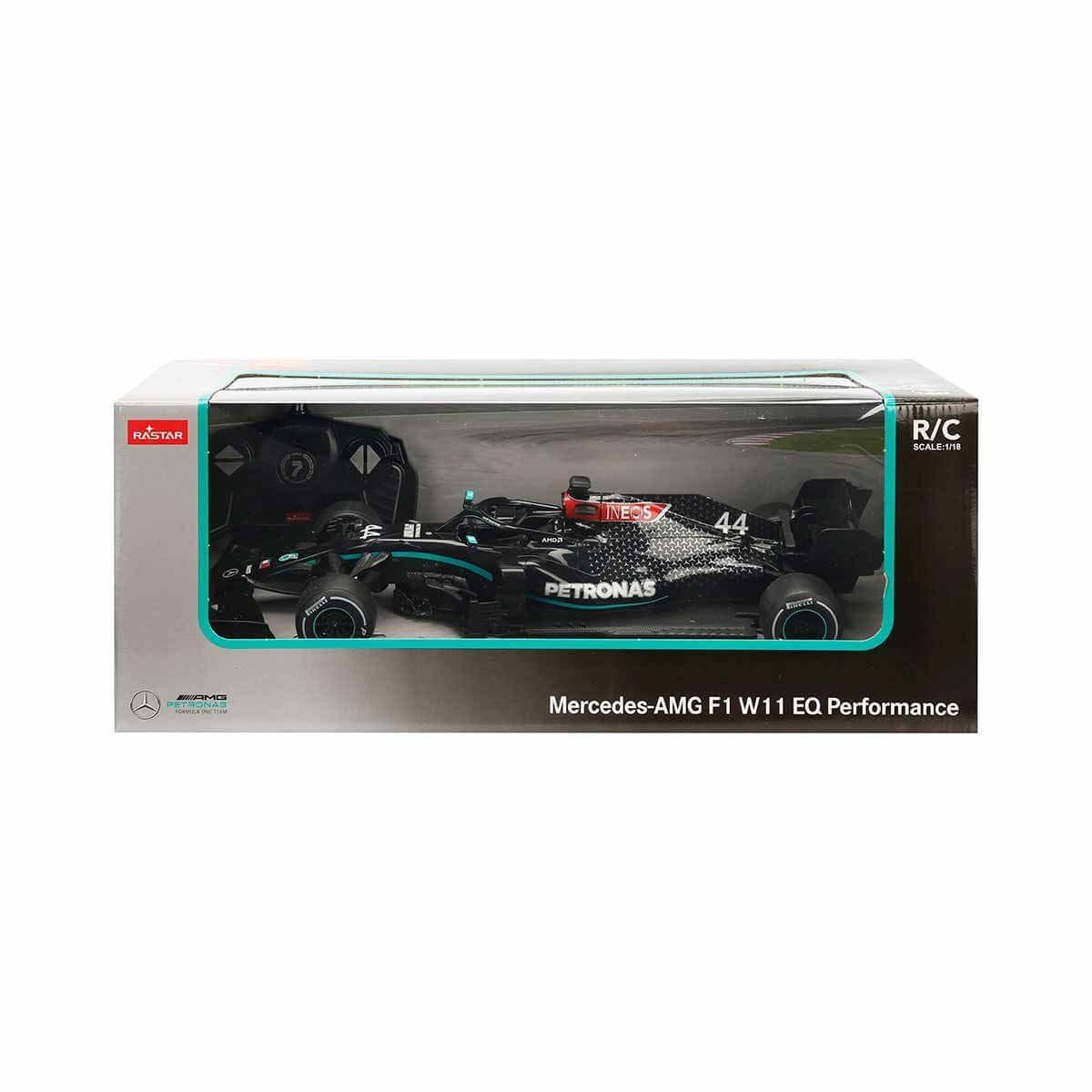 1:18 Mercedes AMG F1 W11 EQ Performance Uzaktan Kumandalı Araba - S00098500