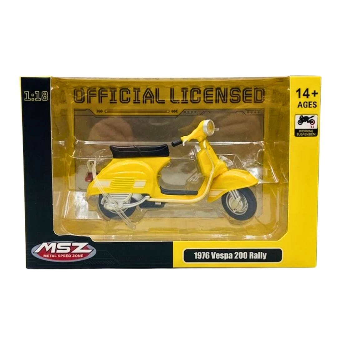 1/18 Weber 1976 200 Rally Model Motosiklet