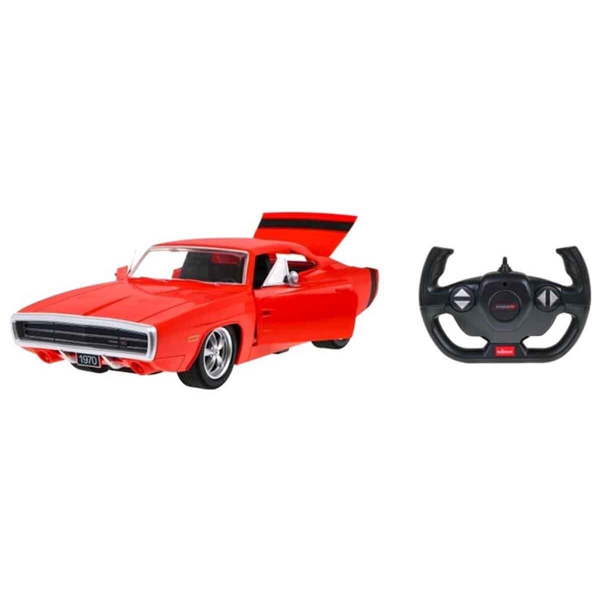 1099000 SUN-RAS-RC ARABA 1 16 1970 DODGE CHARGER RT FF SESLİ IŞIKLI 2 4GHZ