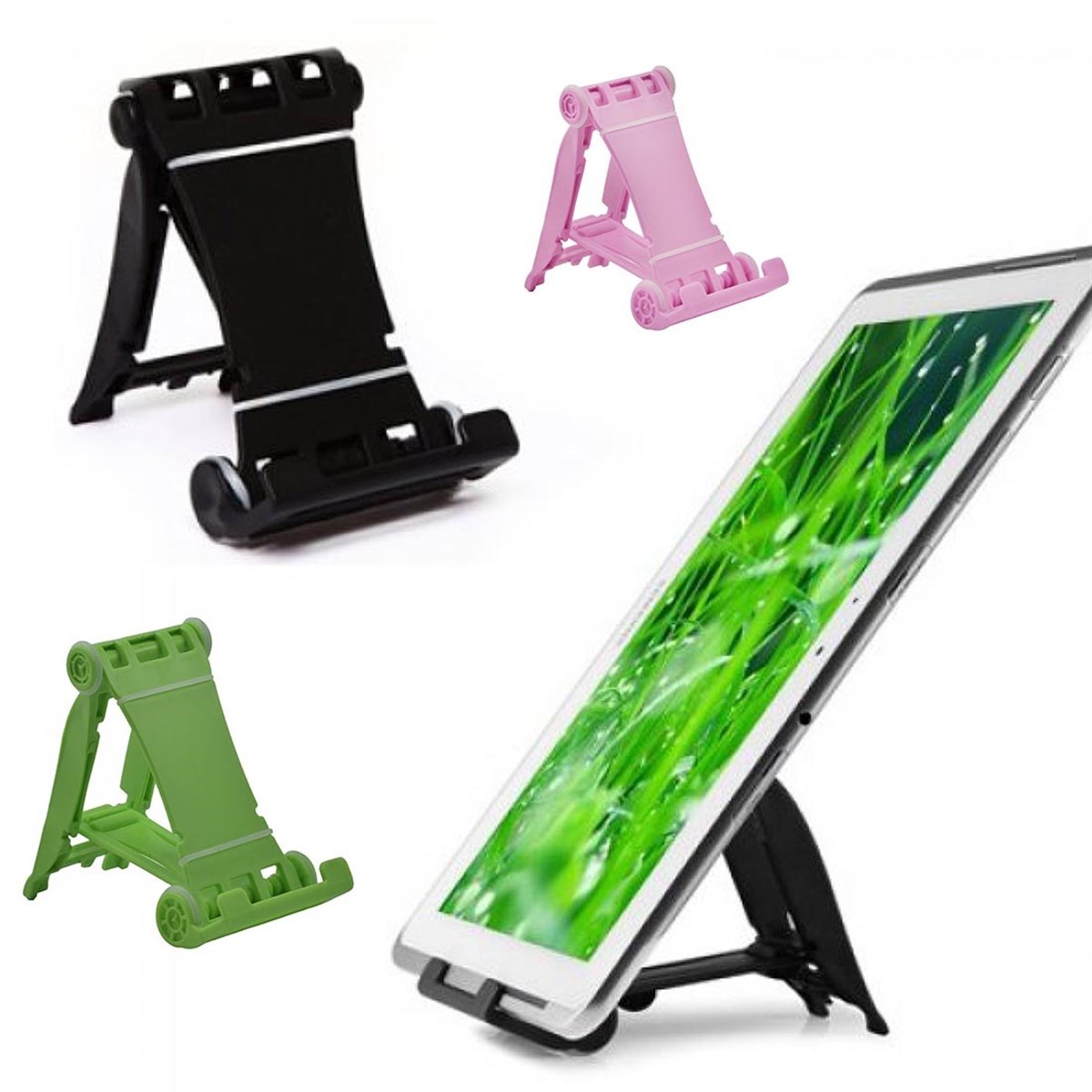 Cep Tefonu Tablet Standı Mini Masaüstü Telefon Tutucu Aparat (4887)
