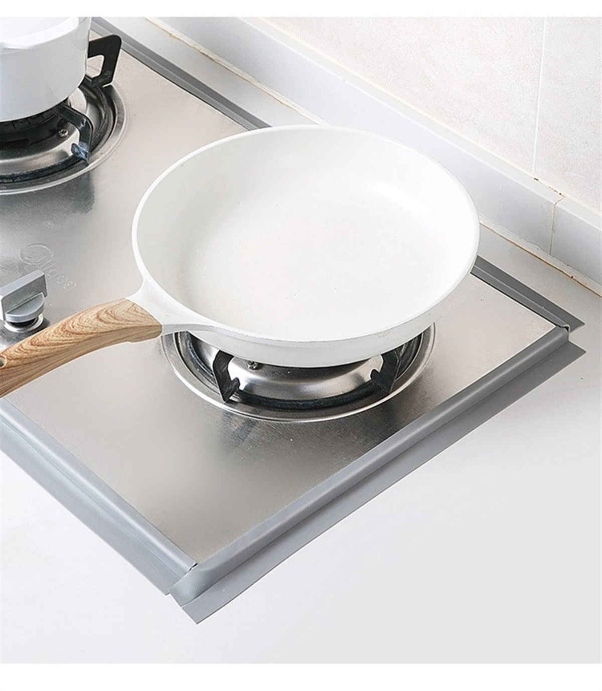 Gri Su Sızdırmaz Banyo Mutfak Lavabo Küvet İzolasyon Şerit Bant (4887)