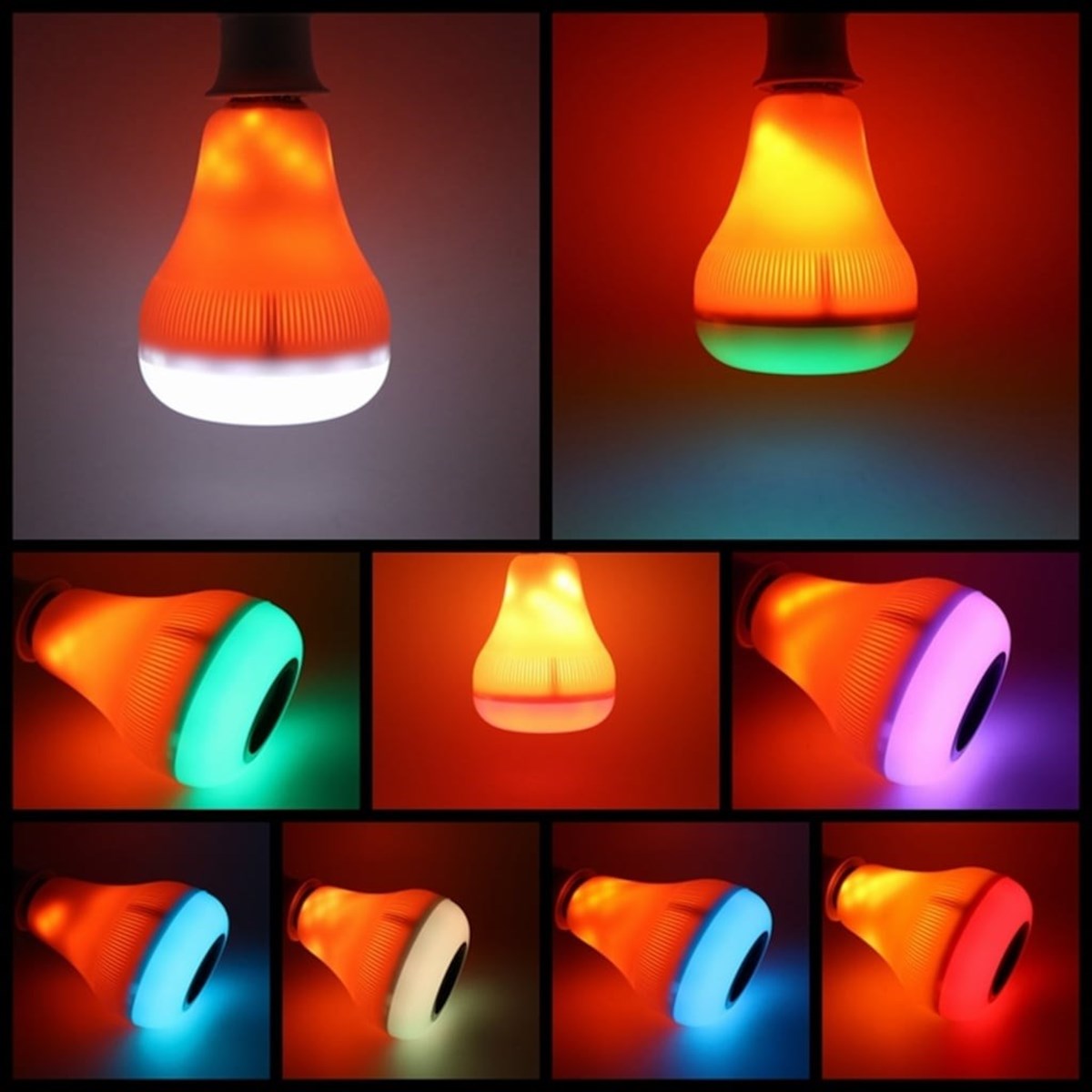 Kumandalı Bluetooth Hoparlör Ampul LD-37 (4887)