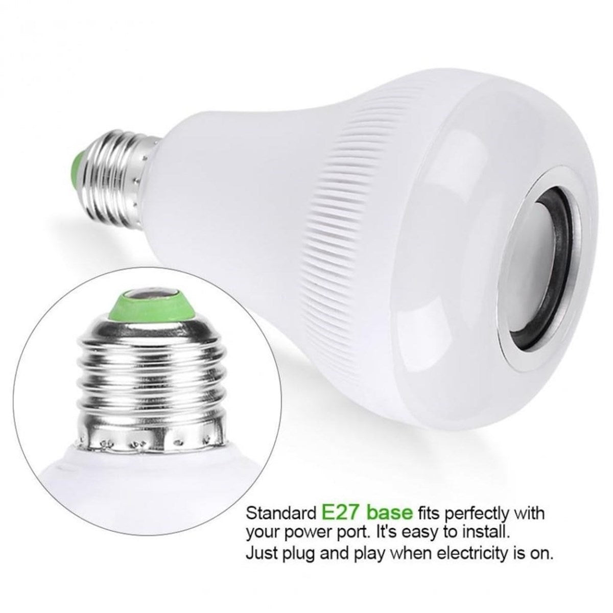Kumandalı Bluetooth Hoparlör Ampul LD-37 (4887)