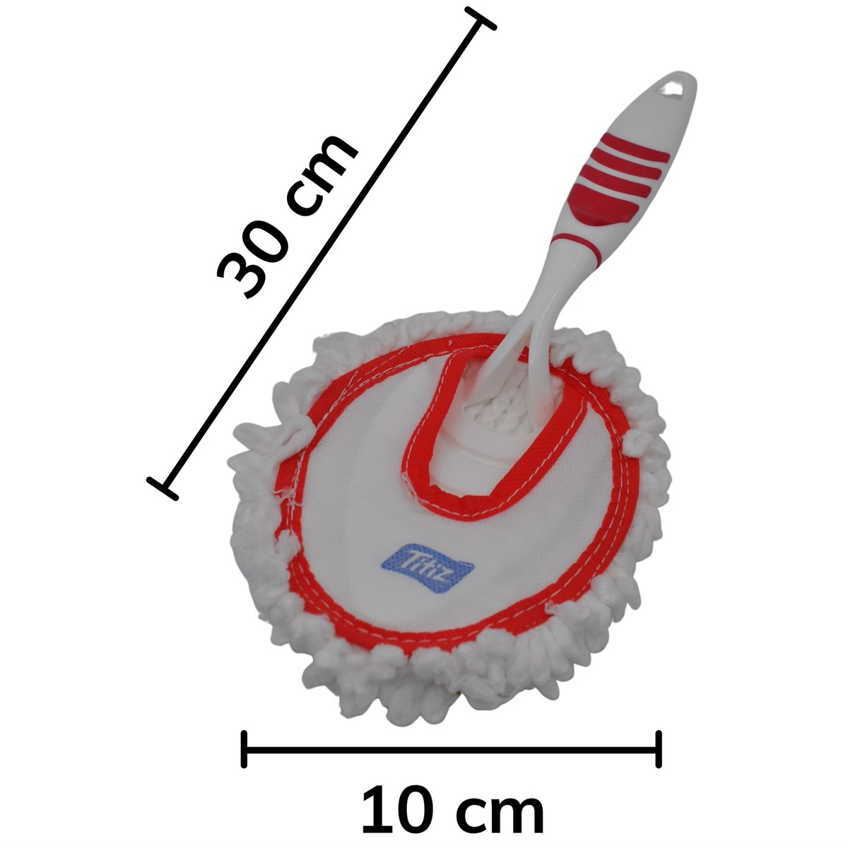 Mikrofiber Duster Toz Leke Kir Alıcı Temizleyici Tutacaklı Temizlik Bezi Aparatı Malzemesi (4887)