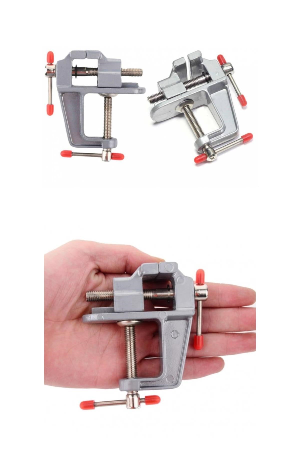 Mini Masa Tezgah Hobi Mengenesi Sabitleme Sıkıştırma Aparat 30mm (4887)