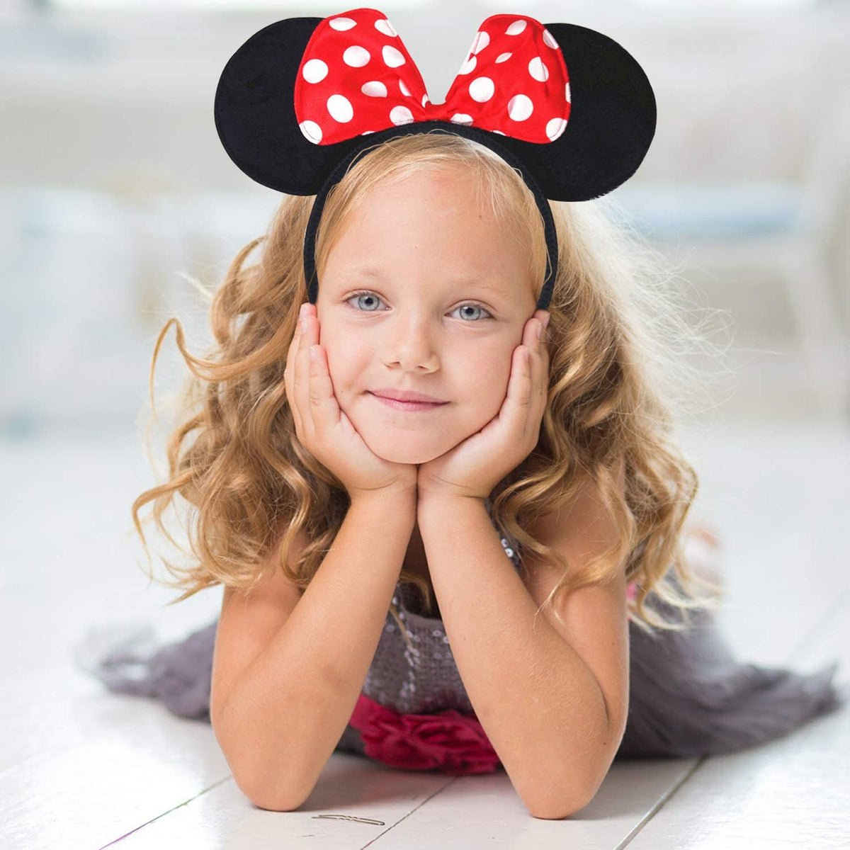 Minnie Mouse Taç Fare Tacı Kafa Bandı (4887)