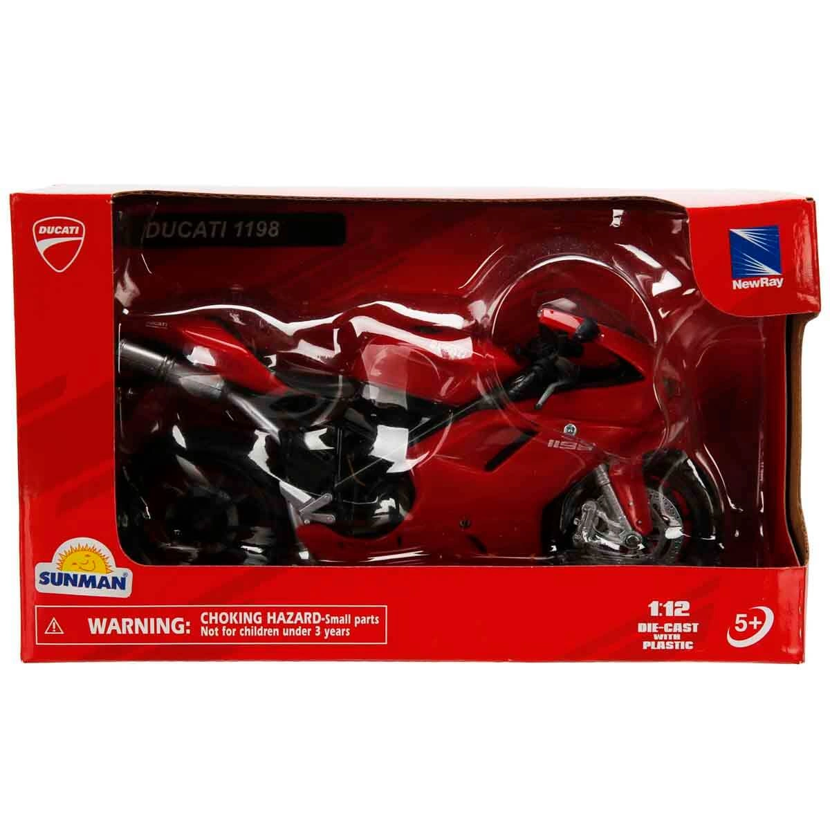 1:12 Ducati 1198 Model Motorsiklet - S00057143