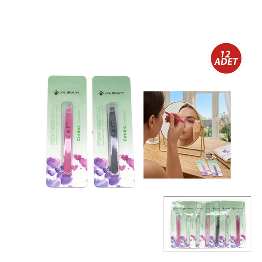 12 ADET LOVE CIMBIZ RENKLİ (4887)