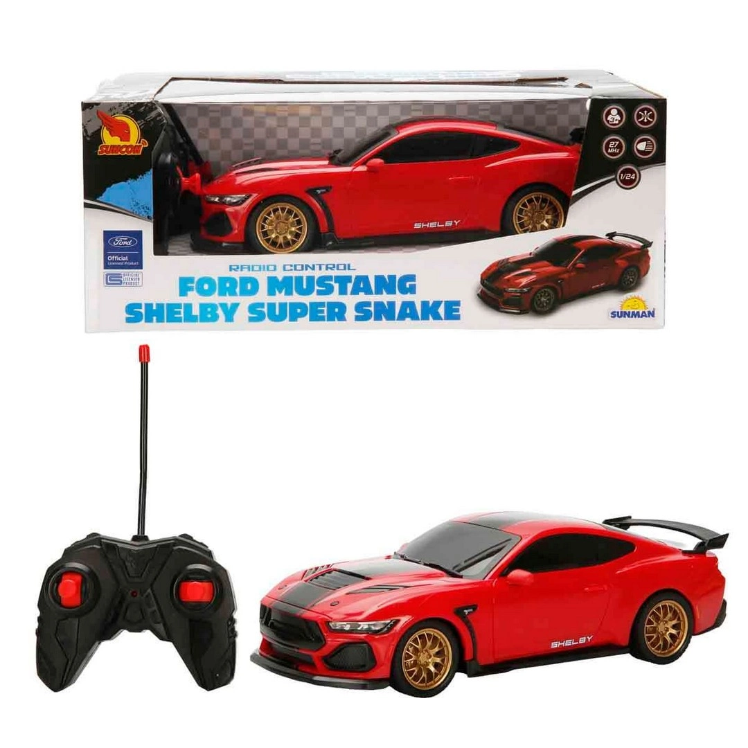 1:24 Suncon Ford Mustang Shelby Super Snake Işıklı Uzaktan Kumandalı Araba