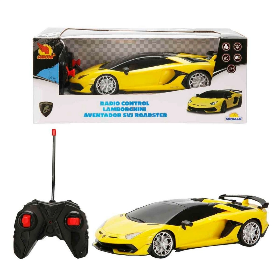 1:24 Suncon Lamborghini Aventador SVJ Roadster Işıklı Uzaktan Kumandalı Araba
