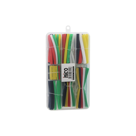 140PCS MAKARON KABLO TAMİR SETİ ISIYLA BÜZÜŞMELİ DARALAN HORTUM (4887)
