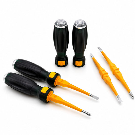 18 ADET TAK ÇIKAR 2İN1 DÜZ - YILDIZ UÇ ERGONOMİK SAP KONTROL KALEMİ - TORNAVİDA KORUMALI LRD-160 (4887)