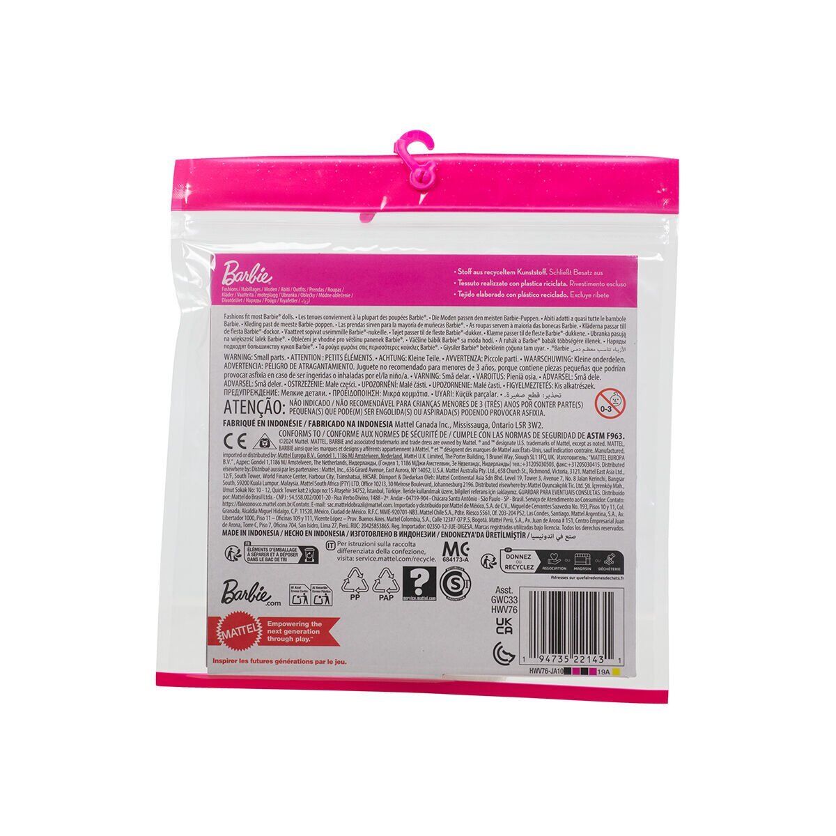 HWV76 Barbie + Ken Fashion - Gelin Aksesuarları (Bebekler ürüne dahil değildir.)