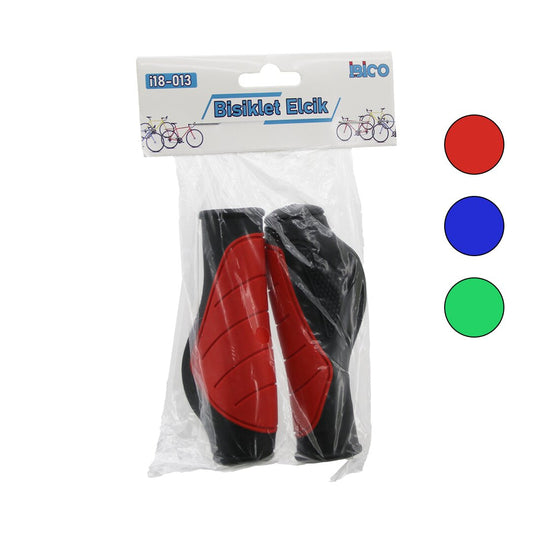 2 PCS SET RENKLİ - SİLİKON BİSİKLET ELCİK (4887)