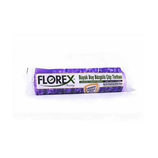 250 ADET FLOREX-503 AVANTAJ LAVANTA KOKULU BÜZGÜLÜ BÜYÜK 10PCS 65X70CM ÇÖP TORBA 25x10=250 (4887)