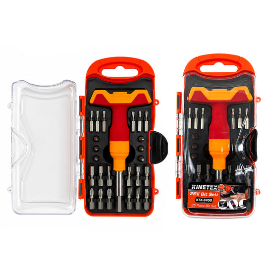 25PCS SAATÇİ - TELEFONCU BİTS TORNAVİDA UÇ BİTS SETİ KTX-3450 (4887)