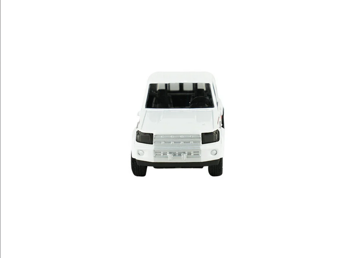 Die Cast Metal Çek Bırak Beyaz Kamyonet