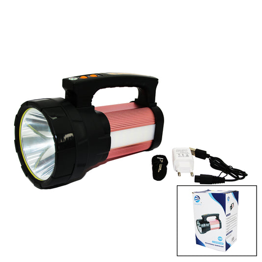 2İN1 15W COB LED - 28LED ŞARJLI EL FENERİ - PROJEKTÖR1000MT- POWERBANK - SU GEÇİRMEZ (4887)