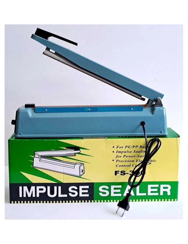30Cm Metal Gövde Poşet Ağzı Yapıştırma Kapatma Makinası FS-300 (4887)