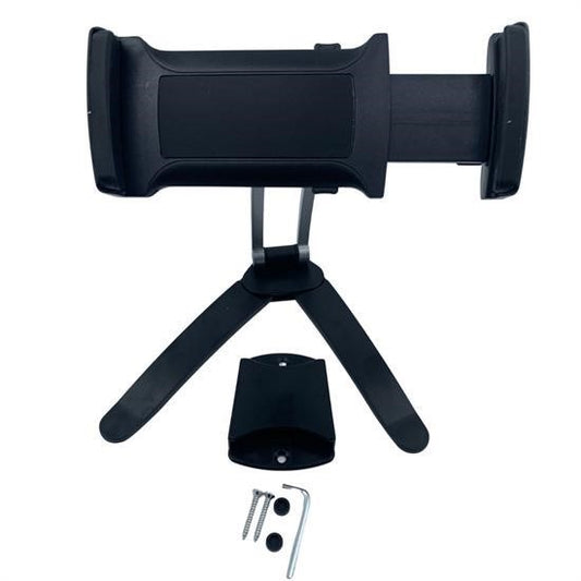 360 Derece Dönebilen Mutfak Masaüstü Telefon Tablet Tutucu Ayarlanabilir Esnek Ayaklı Metal Gövdeli (4887)