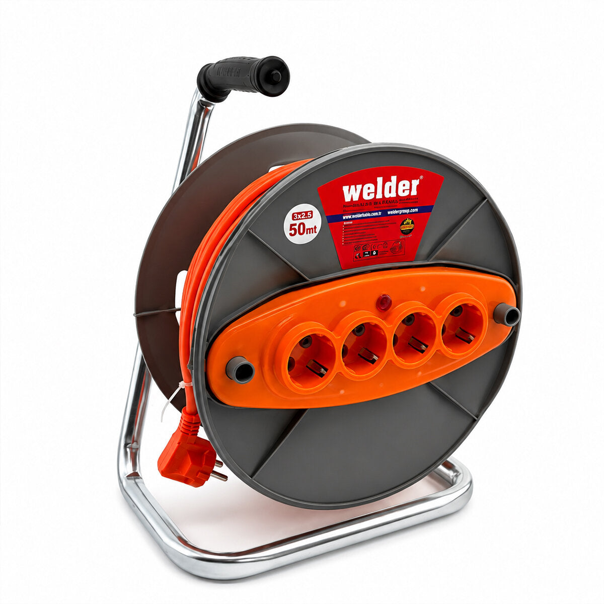 3X2.5MM 50MT MAKARALI UZATMA KABLO CT WELDER (4887)