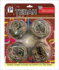 4 PARÇA  BULAŞIK TOP TELİ (4887)