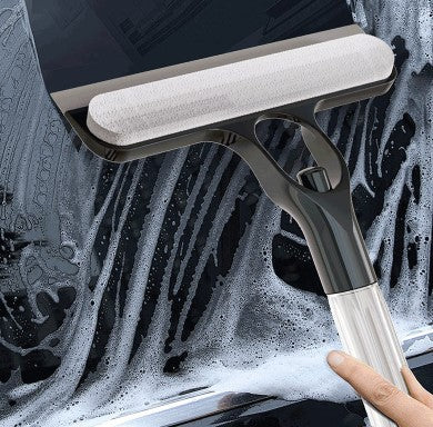 4 in 1 Spreyli Çek Çekli Camsil ve Fırça Aparatı (4887)