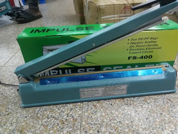 40Cm  Metal Gövde Poşet Ağzı Yapıştırma Kapatma Makinası FS-400 (4887)