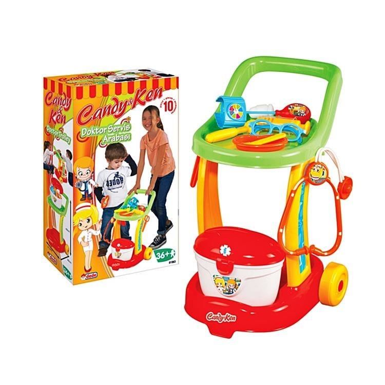 Candy Oyuncak Doktor Servis Arabası - 46993