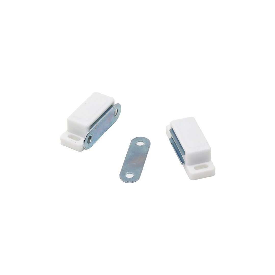 50 ADET BEYAZ 4.5CM MIKNATISLI SİNEKLİK ÇIT ÇIT (4887)