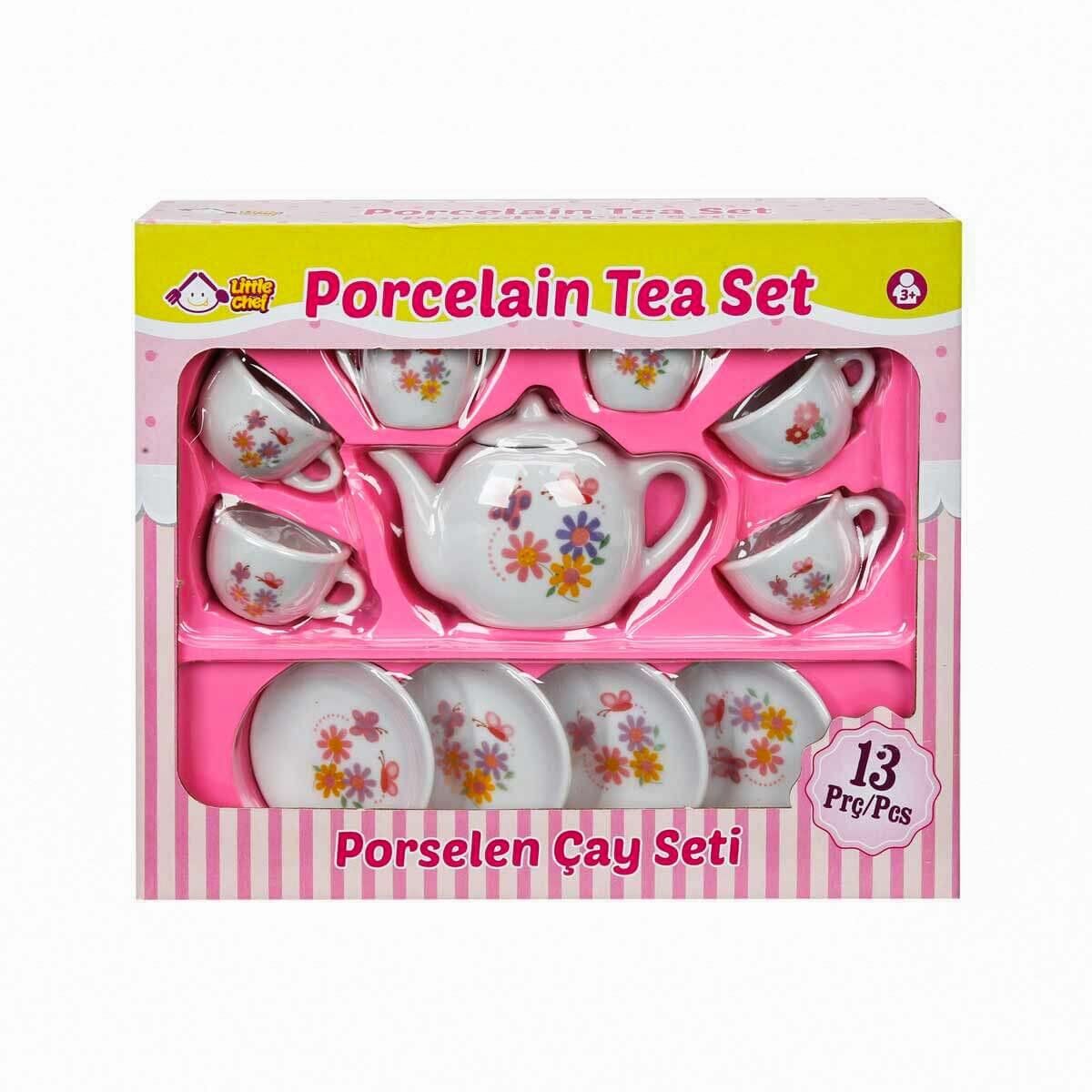 Sunman Porselen Çay Takımı 13 Parça S00CH1501 - Stokta Olan Model Gönderilir