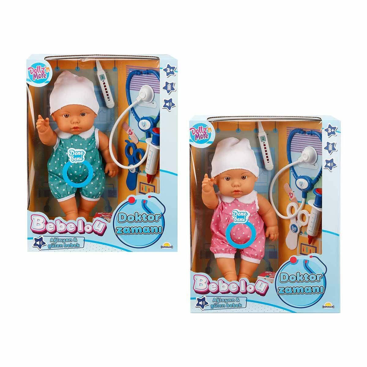 Bebelou Doktor Zamanı Bebek S01030111 - Stokta Olan Model Gönderilir